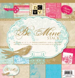 DCWV Be Mine Stack 12" x 12" - 48 sheets