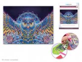 Craft Medley: Diamond Painting Art Kit 12"x16" - Owl