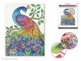 Craft Medley: Diamond Painting Art Kit 12"x16" - Peacock