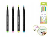 Color Factory Soft Brush Tip Markers 4pk Asst - Pastel