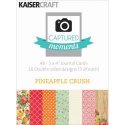 Kaisercraft Captured Moments DS Cards 3"X4" - Pineapple Crush