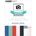 Kaisercraft Captured Moments DS Cards 3"X4" - School Days