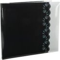 MBI Postbound Album 12" x 12" Black & White Deco