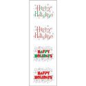 Mrs. Grossman's Christmas Stickers - Happy Holidays