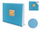 Forever in Time Scrapbook Album 12"x12" - Aqua Linen