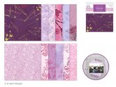 Forever in Time Paper Pack 6"x 6" 24pc - Viola